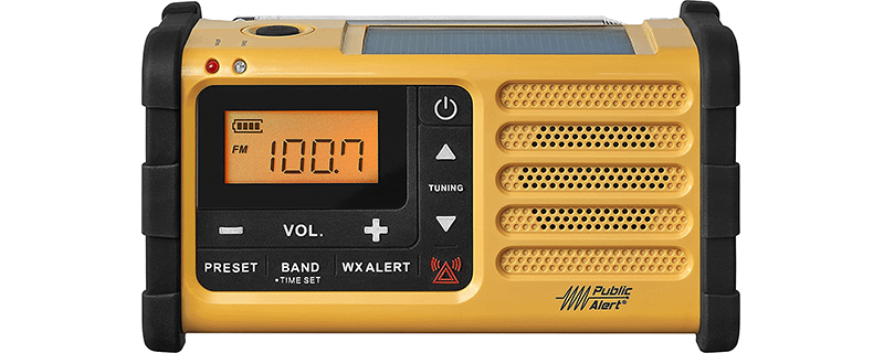 Sangean MMR-88 AM FM Weather Alert Emergency Radio